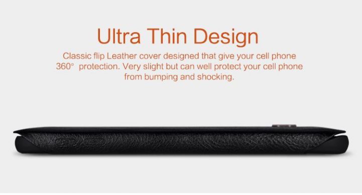 Чехол NILLKIN Qin Series для Samsung Galaxy S6 edge (G925) - Brown