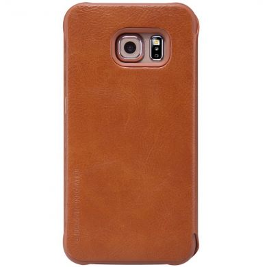 Чехол NILLKIN Qin Series для Samsung Galaxy S6 edge (G925) - Brown