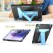 Чехол UniCase Hybrid Stand для Samsung Galaxy Tab S7 FE (T730/T736) - Black / Blue. Фото 4 из 4