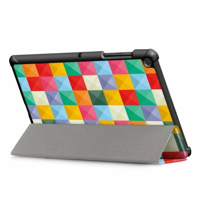 Чехол UniCase Life Style для Samsung Galaxy Tab S5e 10.5 (T720/725) - Colorful Triangles Grids