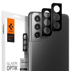 Комплект защитных стекол Spigen (SGP) Optik Lens Protector для Samsung Galaxy S21 Plus (G996) - Black