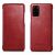 Кожаный чехол ICARER Slim Flip для Samsung Galaxy S20 Plus (G985) - Red
