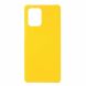 Пластиковый чехол Deexe Hard Shell для Samsung Galaxy Note 10 Lite (N770) - Yellow. Фото 1 из 5