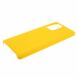 Пластиковый чехол Deexe Hard Shell для Samsung Galaxy Note 10 Lite (N770) - Yellow. Фото 4 из 5