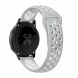 Ремешок Deexe Dot Color для Samsung Watch Active / Active 2 40mm / Active 2 44mm - Grey / White. Фото 1 из 4