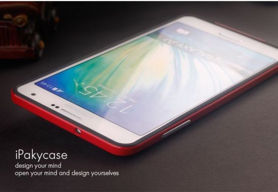 Захисний чохол IPAKY Hybrid для Samsung Galaxy A3 (A300), Червоний