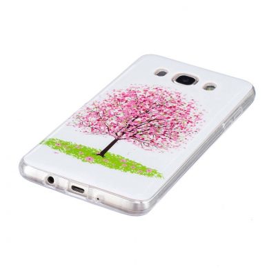 Силіконовий (TPU) чохол Deexe LumiCase для Samsung Galaxy J7 2016 (J710), Colorful Tree
