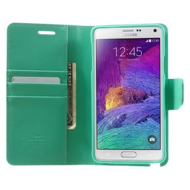 Чехол MERCURY Sonata Diary для Samsung Galaxy Note 4 (N910) - Green