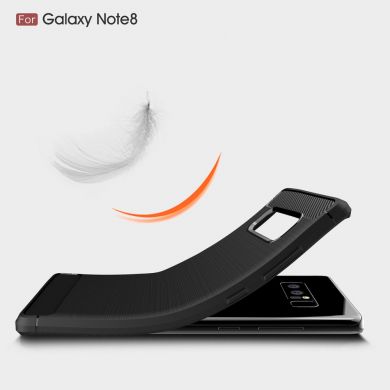 Защитный чехол UniCase Carbon для Samsung Galaxy Note 8 (N950) - Grey
