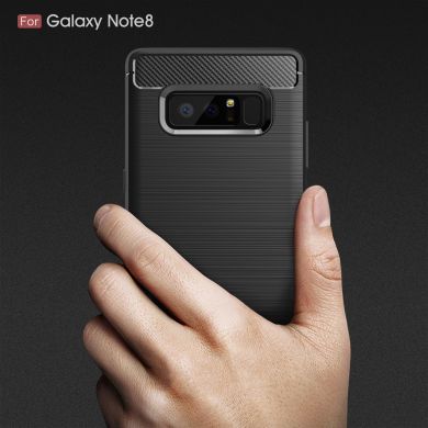 Защитный чехол UniCase Carbon для Samsung Galaxy Note 8 (N950) - Grey
