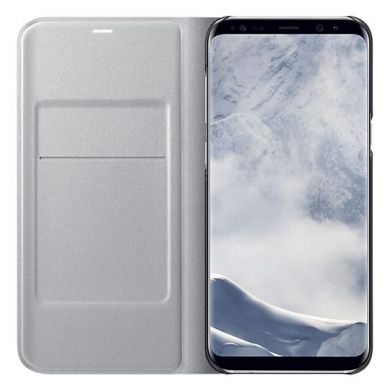 Чехол-книжка LED View Cover для Samsung Galaxy S8 Plus (G955) EF-NG955PSEGRU - Silver