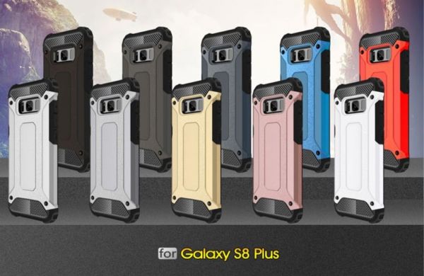 Защитный чехол UniCase Rugged Guard для Samsung Galaxy S8 Plus (G955) - Silver