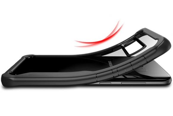 Защитный чехол UniCase Crystal Frame для Samsung Galaxy S8 Plus (G955) - Red