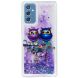 Силіконовий (TPU) чохол Deexe Fashion Glitter для Samsung Galaxy M52 (M526) - Owl Couple