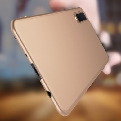 Силиконовый (TPU) чехол X-LEVEL Matte для Samsung Galaxy A7 2018 (A750) - Gold