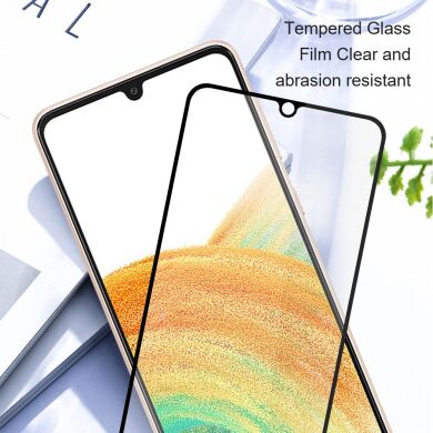 Защитное стекло AMORUS Full Glue Tempered Glass для Samsung Galaxy A04e (A042) - Black