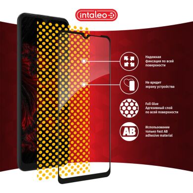 Защитное стекло Intaleo Full Glue для Samsung Galaxy A03 Core (A032) - Black