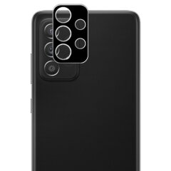 Защитное стекло на камеру AMORUS Black Lens для Samsung Galaxy A52 (A525) / A52s (A528) - Black
