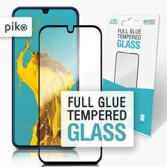 Защитное стекло Piko Full Glue для Samsung Galaxy A70 (A705) - Black