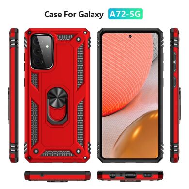Защитный чехол Deexe Armor Case для Samsung Galaxy A72 (А725) - Green