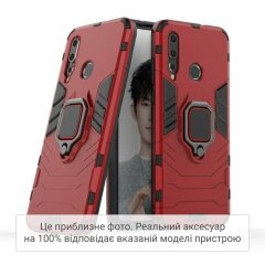 Защитный чехол Deexe Hybrid Case для для Samsung Galaxy A10 (A105) - Red