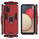 Защитный чехол Deexe Hybrid Case для Samsung Galaxy A02s (A025) - Red. Фото 3 из 7
