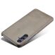 Защитный чехол Deexe Leather Back Cover для Samsung Galaxy A05s (A057) - Grey. Фото 3 из 4