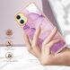 Защитный чехол Deexe Marble Style для Samsung Galaxy A05 (A055) - Light Purple. Фото 3 из 6