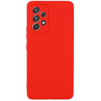 Защитный чехол Deexe Silicone Case для Samsung Galaxy A53 (A536) - Red