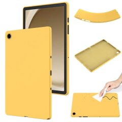 Защитный чехол Deexe Silicone Shell для Samsung Galaxy Tab A9 Plus (X210/216) - Yellow