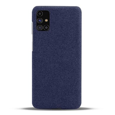 Защитный чехол KSQ Cloth Style для Samsung Galaxy M31s (M317) - Blue