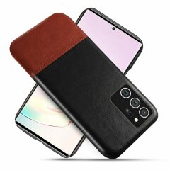 Защитный чехол KSQ Dual Color для Samsung Galaxy Note 20 Ultra (N985) - Black / Brown