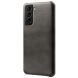 Защитный чехол KSQ Leather Cover для Samsung Galaxy S22 (S901) - Black. Фото 1 из 4