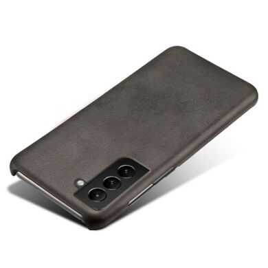 Защитный чехол KSQ Leather Cover для Samsung Galaxy S22 (S901) - Black