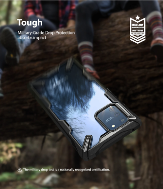 Защитный чехол RINGKE Fusion X для Samsung Galaxy S10 Lite (G770) - Space Blue