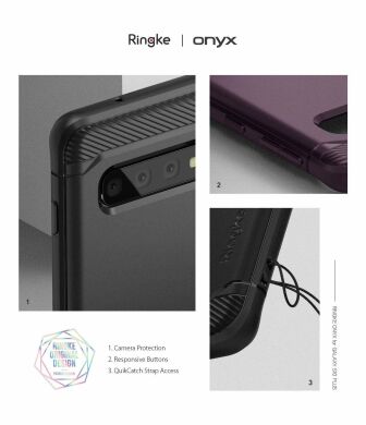 Защитный чехол RINGKE Onyx для Samsung Galaxy S10 Plus (G975) - Black