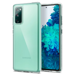 Захисний чохол Spigen (SGP) Crystal Hybrid для Samsung Galaxy S20 FE (G780) - Crystal Clear