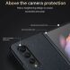 Защитный чехол SULADA Leather Case (FF) для Samsung Galaxy Fold 3 - Black. Фото 3 из 6