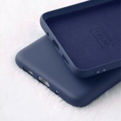 Захисний чохол X-LEVEL Delicate Silicone для Samsung Galaxy S20 Ultra (G988) - Dark Blue
