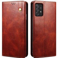 Защитный чехол UniCase Leather Wallet для Samsung Galaxy A23 (A235) - Brown