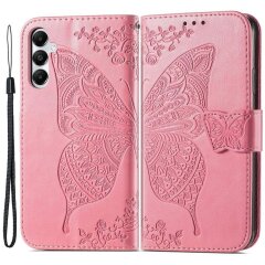 Чохол UniCase Butterfly Pattern для Samsung Galaxy A05s (A057) - Pink