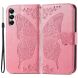 Чехол UniCase Butterfly Pattern для Samsung Galaxy A05s (A057) - Pink. Фото 1 из 6