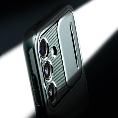 Защитный чехол Spigen (SGP) Optik Armor для Samsung Galaxy S24 (S921) - Dark Green
