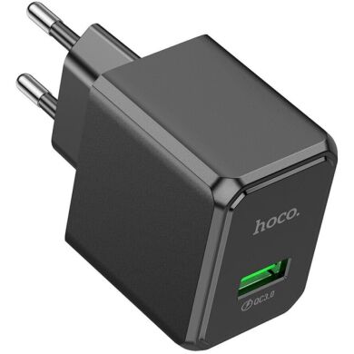 Сетевое зарядное устройство Hoco CS12A Ocean QC3.0 - Black
