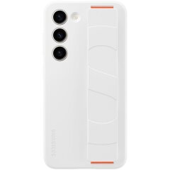 Захисний чохол Silicone Grip Case для Samsung Galaxy S23 (S911) EF-GS911TWEGRU - White