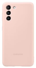 Чохол Silicone Cover для Samsung Galaxy S21 (G991) EF-PG991TPEGRU - Pink