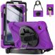 Защитный чехол Deexe Shockproof Case для Samsung Galaxy Tab A9 (X110/115) - Purple. Фото 3 из 6