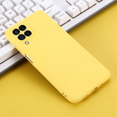 Защитный чехол Deexe Silicone Case для Samsung Galaxy M53 (M536) - Yellow