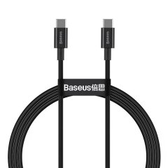 Кабель Baseus Superior Series Type-C to Type-C (100W, 1m) CATYS-B01 - Black