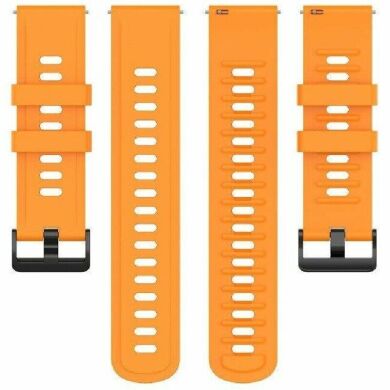 Ремешок UniCase Silicone Strap для часов с шириной крепления 20мм - Orange